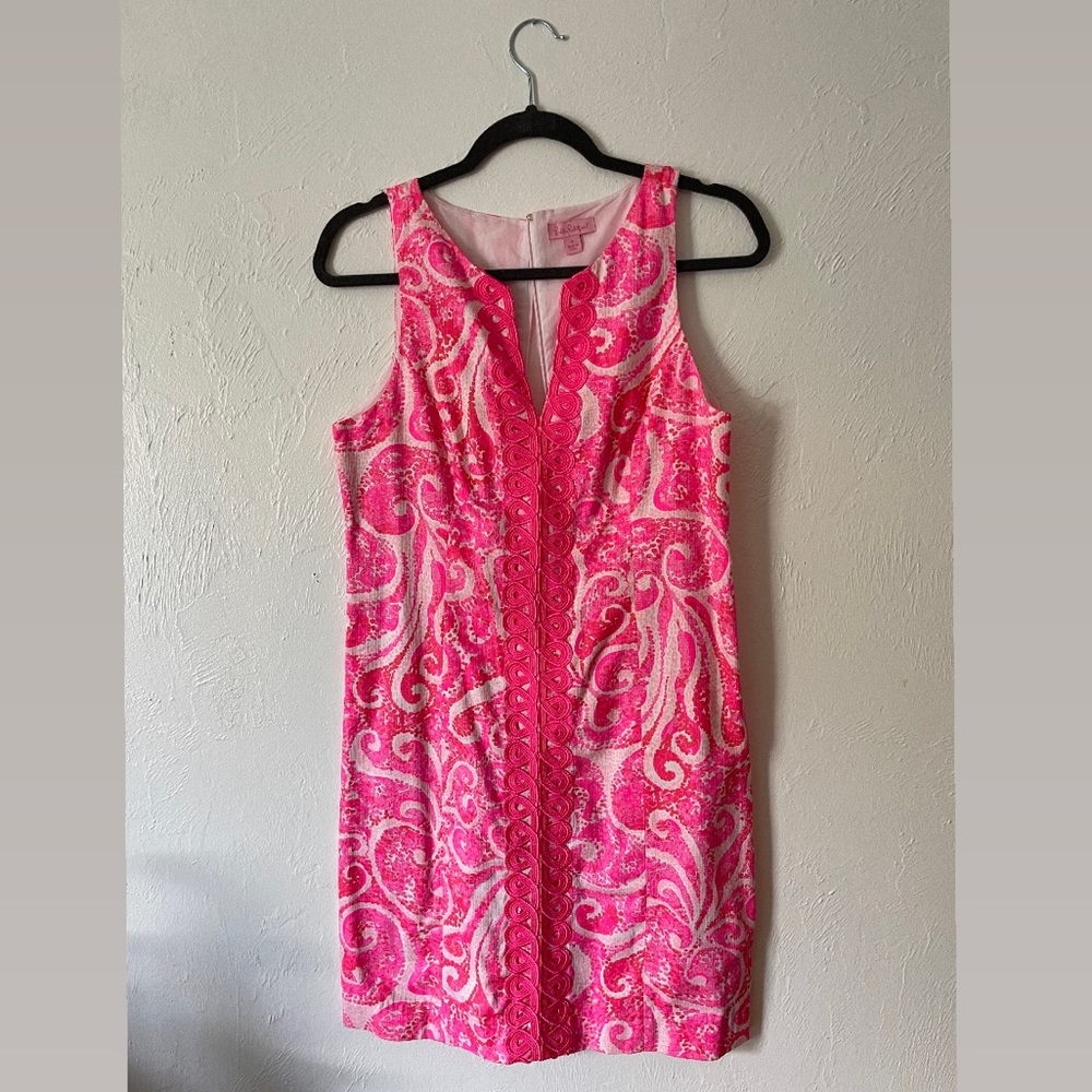 Lilly Pulitzer Pink semi formal dress